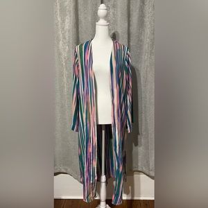 Striped kimono size Large